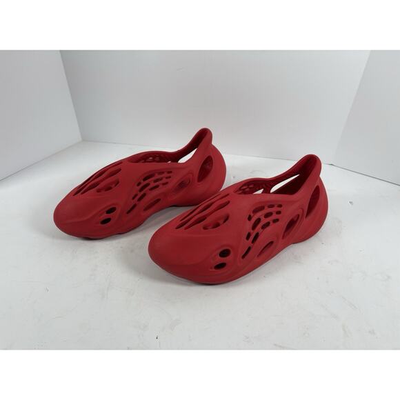 adidas Yeezy Foam Runner Vermilion Red GW3355 Men’s Size 14 US Shoes Clogs main image 4